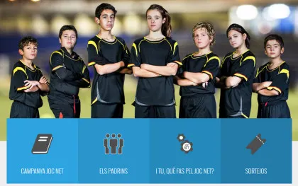 La campanya 'Joc net' vol arribar a tots els camps de futbol del Maresme