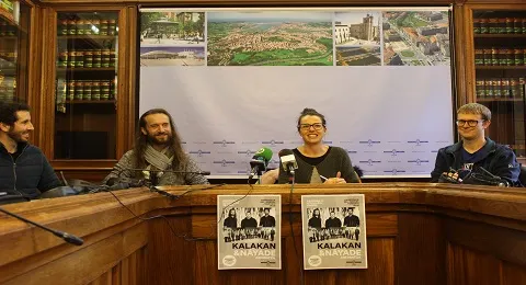 ACTUACIÓN CONJUNTA DE NÁYADE ABESBATZA Y KALAKAN EN IRUN