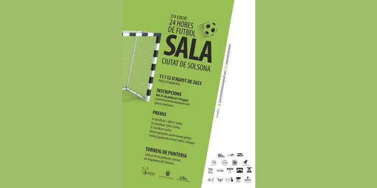 Joventut Solsonina obre avui les inscripcions per a les 24h de Futbol Sala