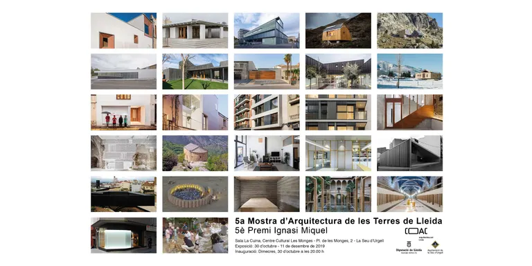 La 5a Mostra d'Arquitectura de les Terres de Lleida, a la Seu d'Urgell