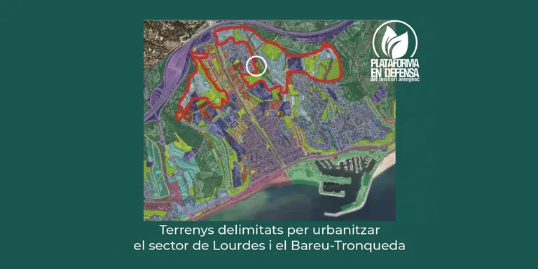 La Plataforma en Defensa del Territori Arenyenc manté diverses accions per modificar el POUM