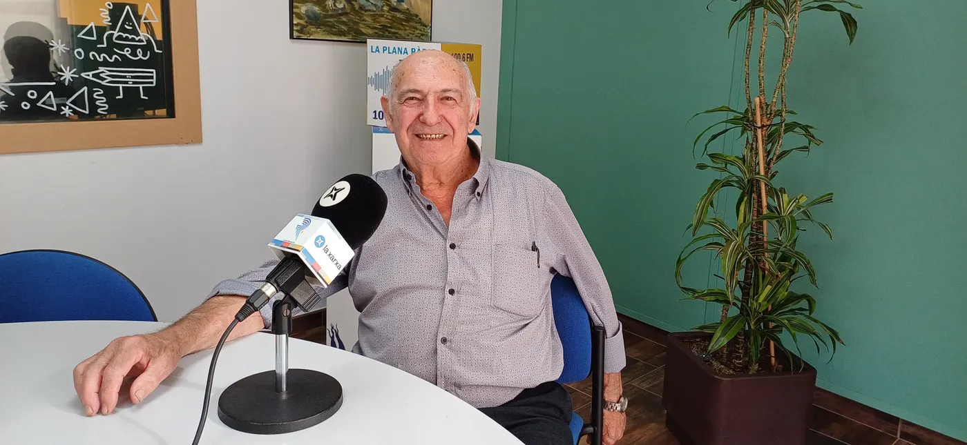 Fernando Valls Simó Miliano en una entrevista a La Plana Ràdio l'octubre de 2024.