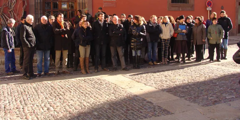Concentració a la Seu contra la reforma de l'administració local