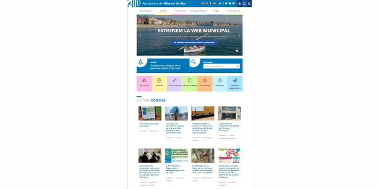 S’estrena la nova web de l’Ajuntament
