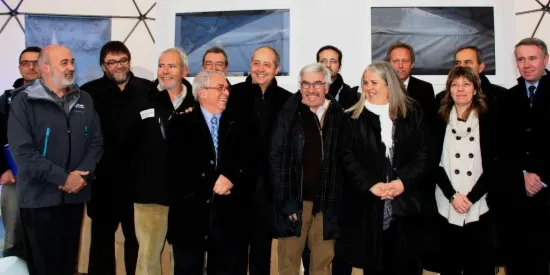 Acte de suport a la candidatura per als Jocs d'Hivern del 2026