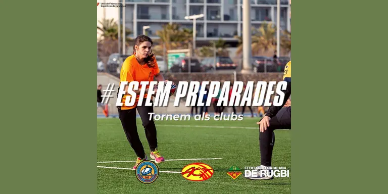 El Rugby&Touch Caldes personalitza la campanya “Estem Preparades”