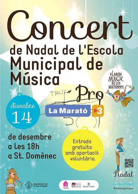 Concert de Nadal de l'Escola Municipal de Música