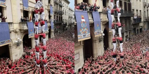 Joves i Vella mostren la grandesa de Santa Úrsula amb castells nets