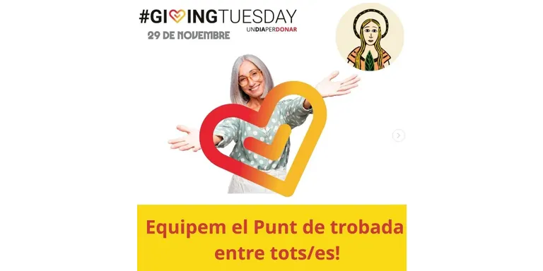 La Fundació Santa Susanna participa al Giving Tuesday, la resposta solidària al Black Friday i el Cyber Monday