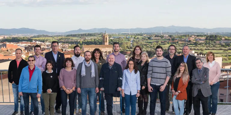 Junts per Catalunya va presentar ahir la seva candidatura i programa en un acte a la plaça de Catalunya
