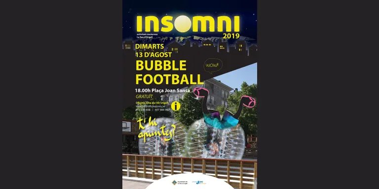 ‘Bubble football’ i caminada amb lluna plena, noves propostes del programa Insomni