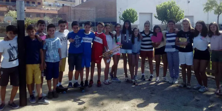 Les Escoles d'Agramunt celebren les entregues de les orles als alumes de 6è