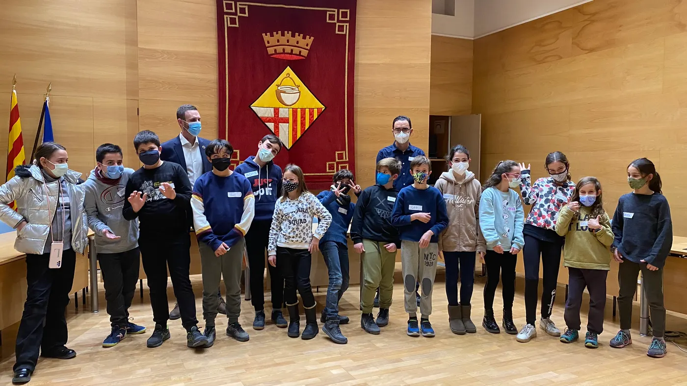 El Consell d'Infants de Caldes recupera les sessions presencials amb una primera trobada de treball