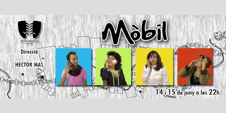 Estripagecs Teatre presenta 'Mòbil, una comèdia telefònica digital'