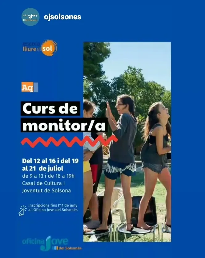 L'Oficina Jove del Solsonès organitza un curs de monitors