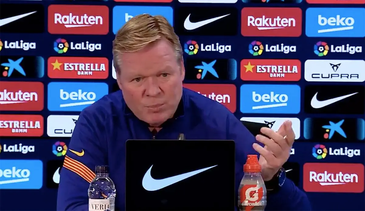 Ronald Koeman: "No podem fallar"