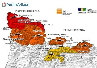Protecció Civil de la Generalitat manté en prealerta el pla ALLAUCAT