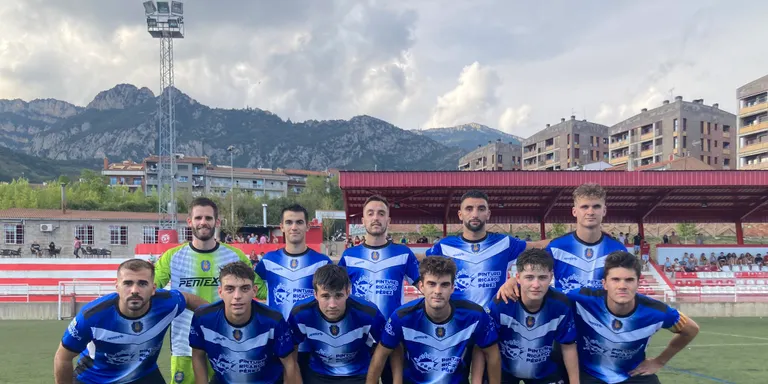 El primer equip del Club Futbol Solsona ha perdut aquest cap de setmana a la Copa Queralt