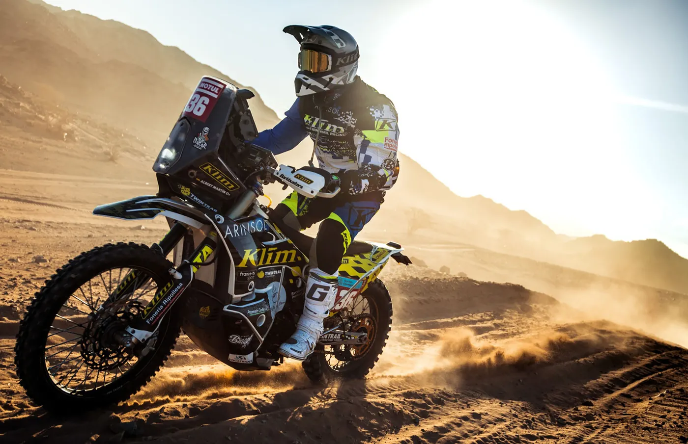 Albert Martín fa podi al Rally Dakar