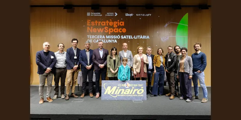 El tercer nanosatèl·lit català es dirà 'Minairó'