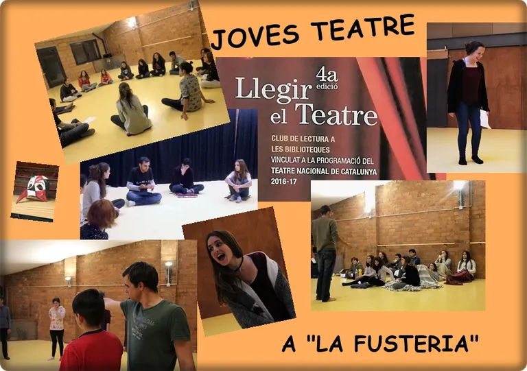 El grup Joves Teatre de La Fusteria prepara noves activitats