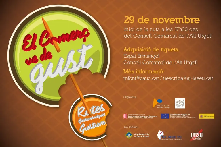 'El comerç ve de gust', una iniciativa per potenciar la tarda de dissabte a la Seu d'Urgell