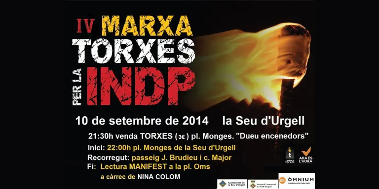 Convocada a la Seu la IV Marxa de Torxes per la Independència