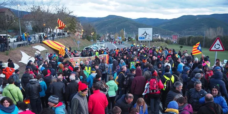 El CDR manté el tall a l'N-145 i a d'altres punts fronterers