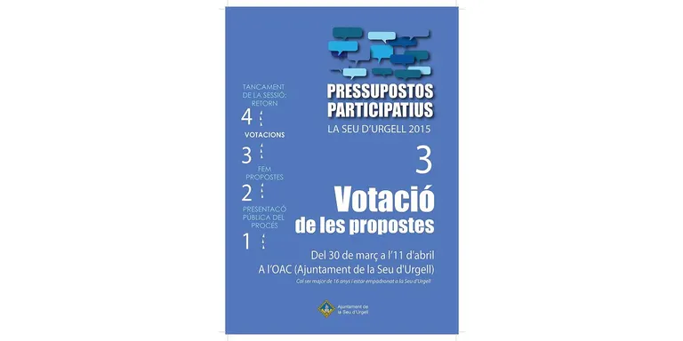 Vorera entre el Segre i Bombers i col·locar desfibril·ladors, propostes més votades als Pressupostos Participatius