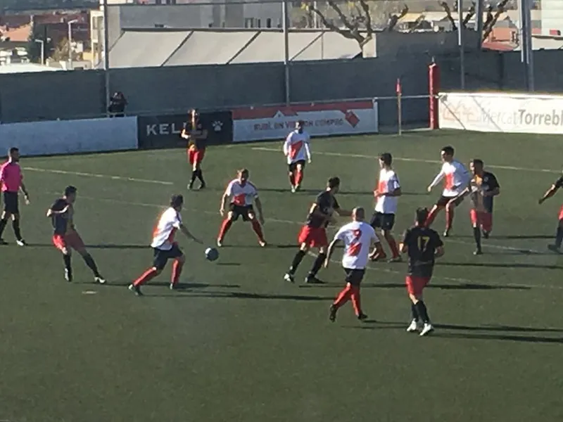 El Rubí topant amb les defenses contràries és una imatge que es repeteix setmana a setmana