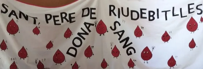 Jornada donació especial de Sang a Sant Pere de Riudebitlles.