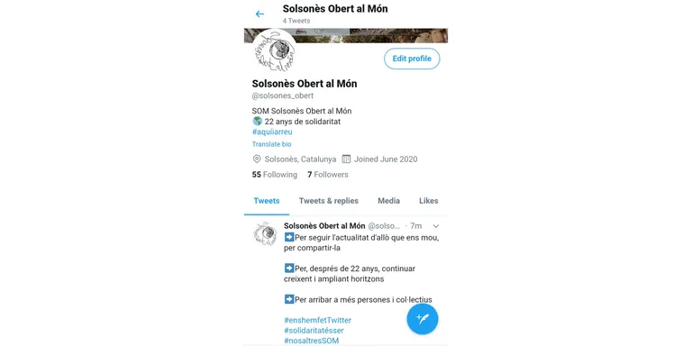 El SOM estrena perfil a Twitter