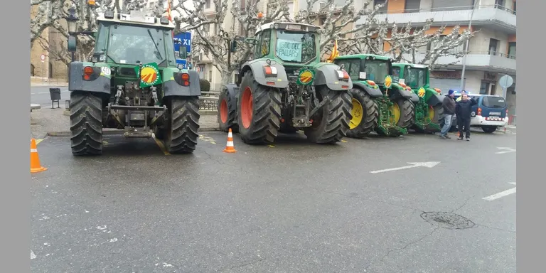 Marxa en defensa de la dignitat de la pagesia