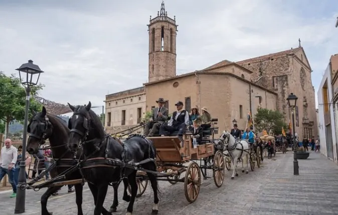 Tot preparat per l’edició de la festa de Sant Antoni 2024 a Caldes