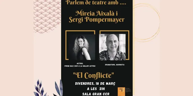 Una xerrada sobre teatre i el concert '3 tenors?' són les propostes del Cicle Cultural d'aquest cap de setmana