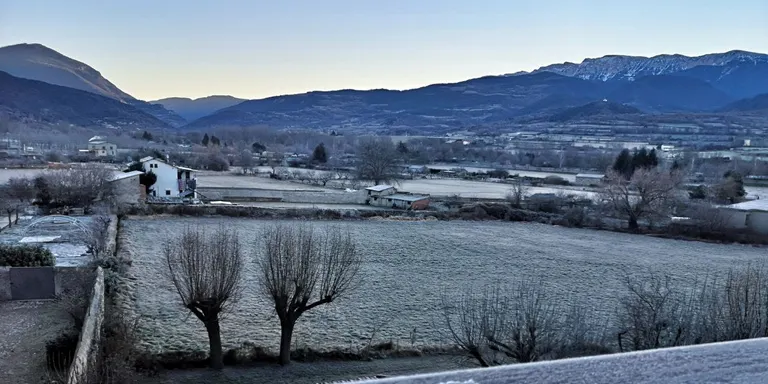 La Seu d'Urgell registra la seva mínima més baixa d'aquest començament d'any (-8,8ºC)