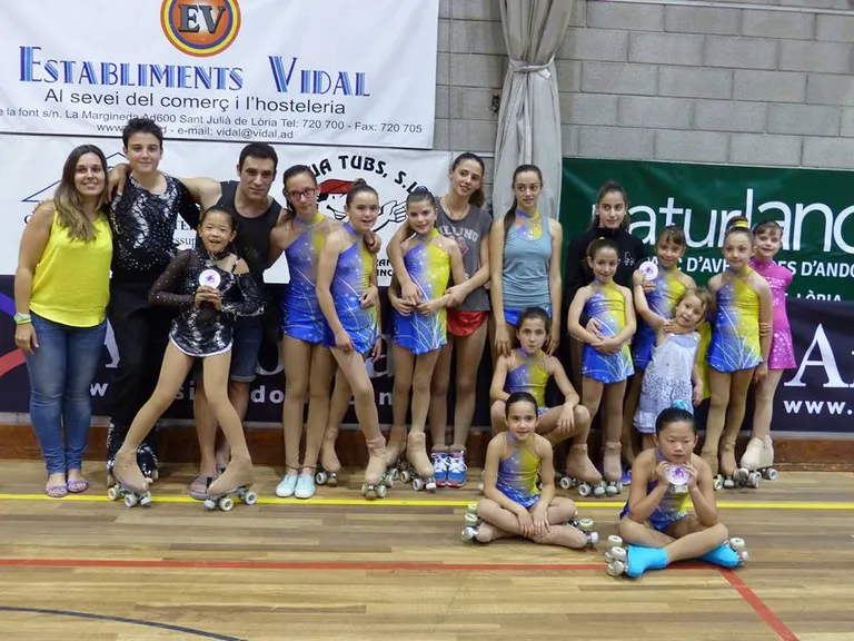 Tretze podis pel CH Cadí al cinquè Trofeu d'Andorra de patinatge