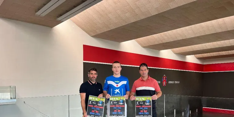 UNAI AMIANO JUGARÁ LA GRAN FINAL DEL CUATRO Y MEDIO EN EL VIEJO URANZU