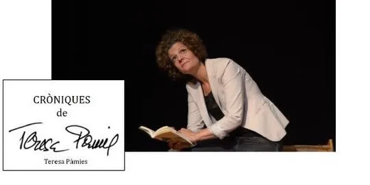 L'espectacle 'Cròniques de Teresa Pàmies', avui a la Biblioteca