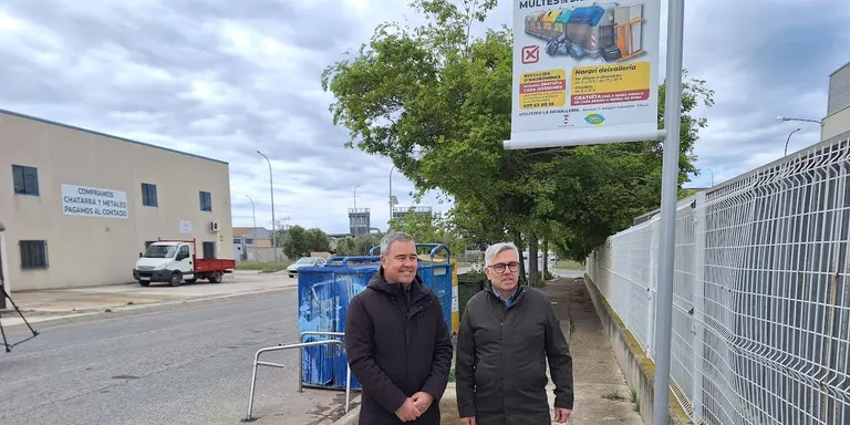 S’instal·len càmeres i s’aplicaran més sancions contra els abocaments de residus al polígon industrial