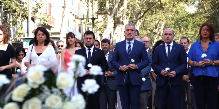 Barcelona recorda les víctimes del 17-A en el sisè aniversari de l'atemptat