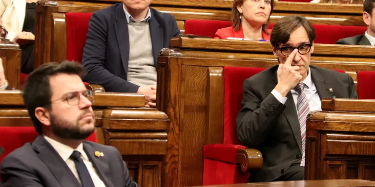 Acaba sense acord definitiu la reunió de Govern i PSC pels pressupostos