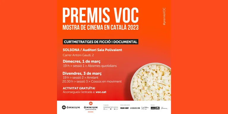 Òmnium porta a Solsona la Mostra de creacions audiovisuals en català