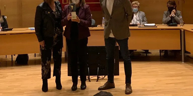 Maria Antònia Campdepadrós i Neus Fité s'enduen els guardons principals als 13ens Premis del Mèrit al Voluntariat de Caldes