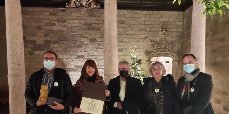 L'ACIE d'Alfarràs recull el Premi Nacional de Comerç que atorga la Generalitat