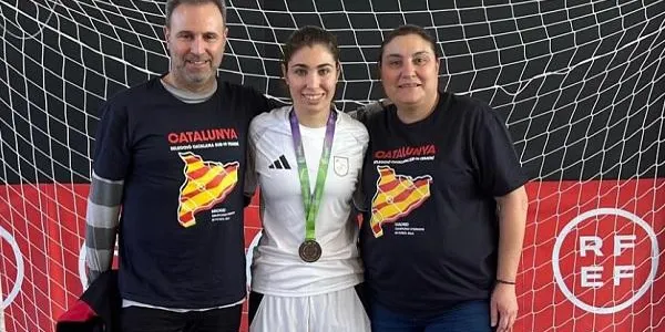La poblenca Xènia Casadó es proclama subcampiona d’Espanya amb la Selecció Catalana Sub19 de futbol sala