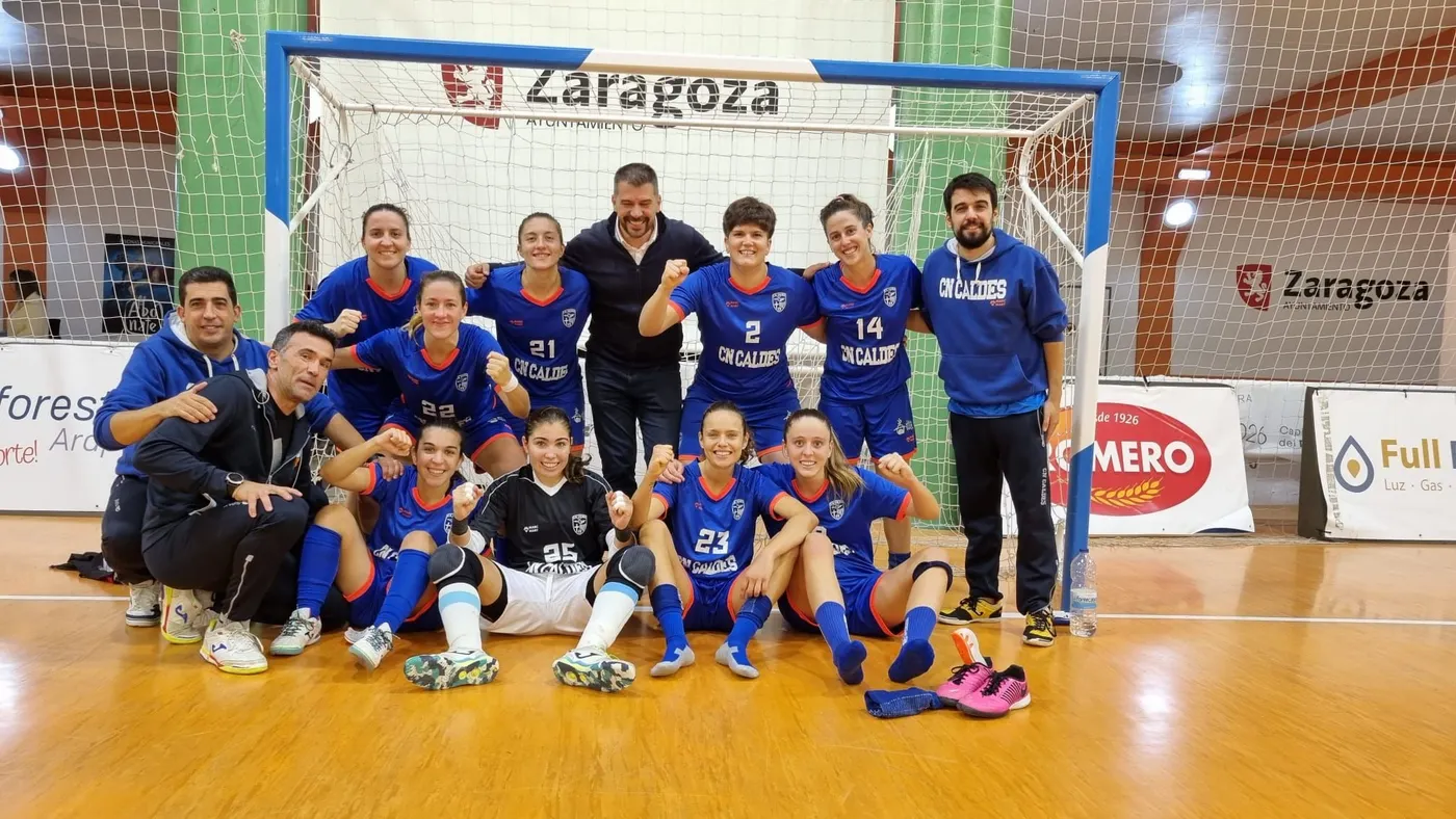 El CN Caldes femení de futbol sala obté el primer triomf de la temporada, després de 7 jornades