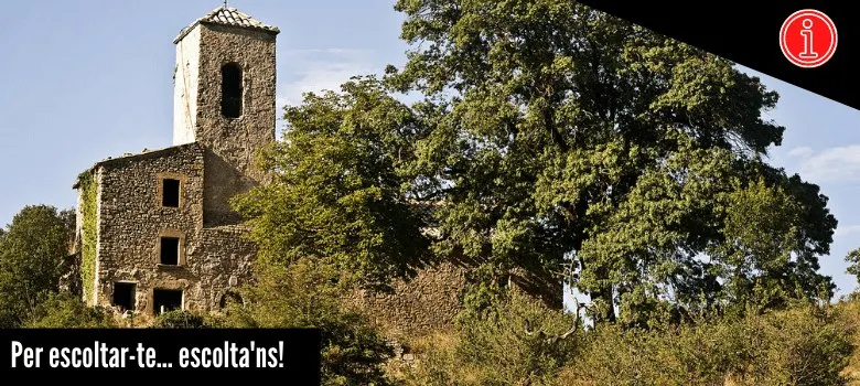 Recuperen l’església de Sant Julià d’Úixols a Castellterçol