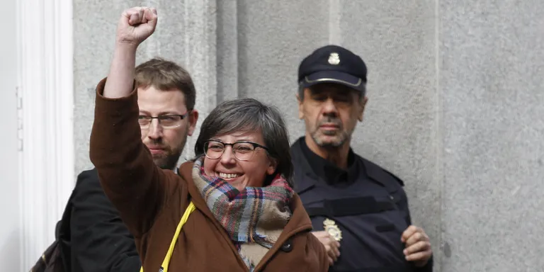 Mireia Boya denuncia la violència de la policia espanyola en la seva declaració davant el Suprem