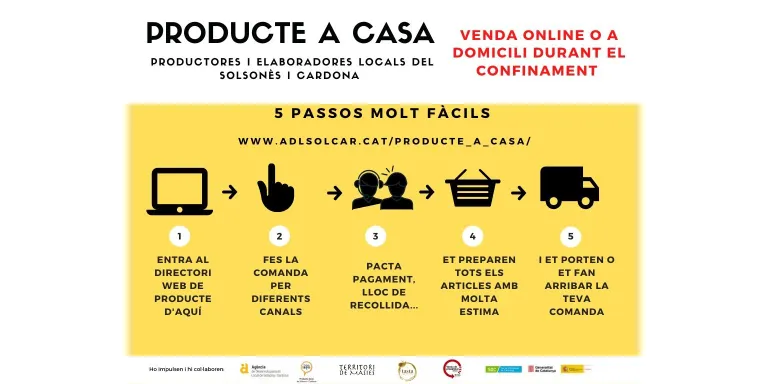L'AdlSolCar i Territori de Masies elaboren un catàleg amb una dotzena de productors de proximitat per fomentar aquest tipus de consum